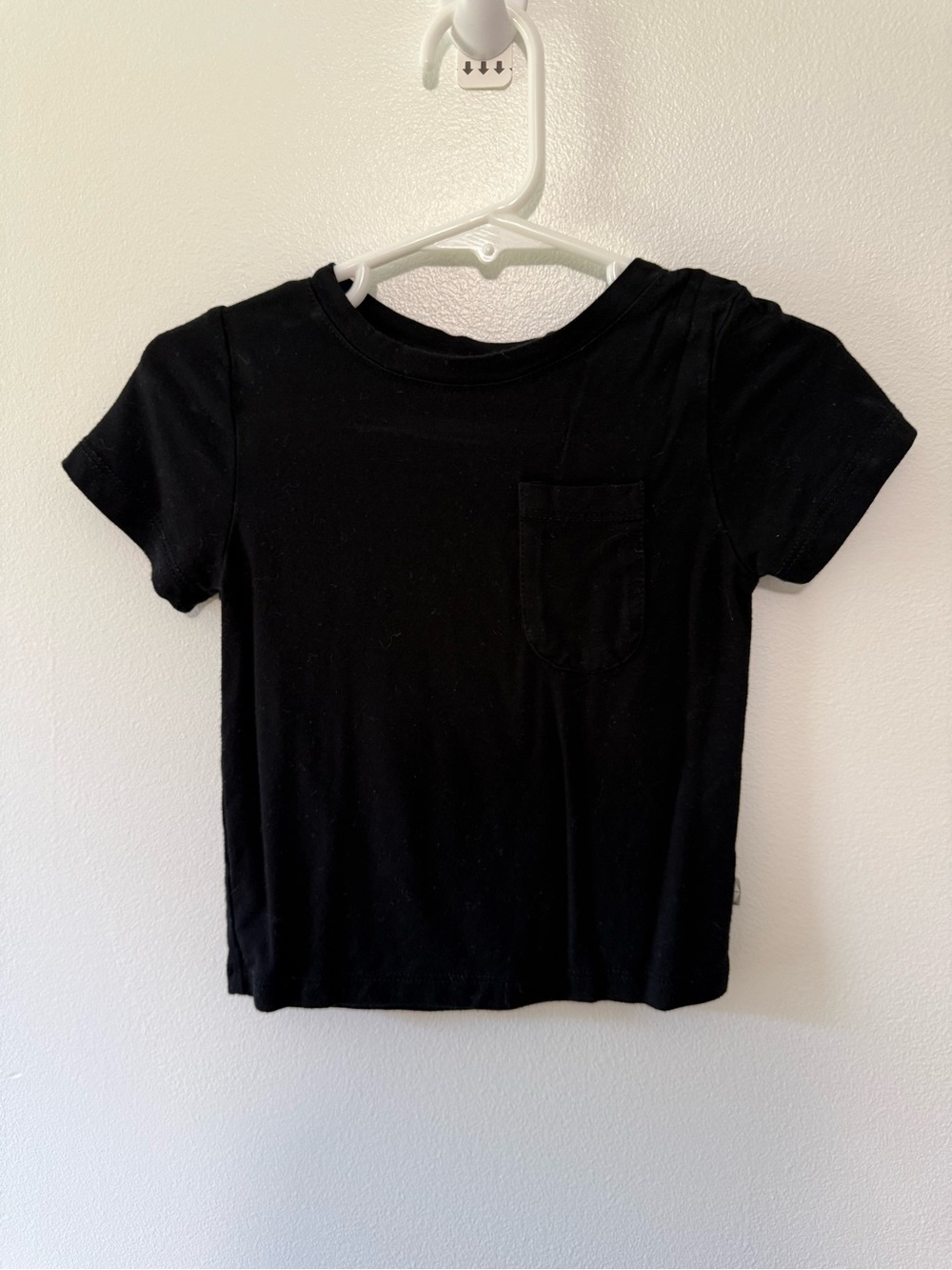 Kyte BABY Black Short Sleeve Pocket Tee